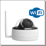Купольная уличная беспроводная 5Mp Wi-Fi IP камера видеонаблюдения CamHi Pro D28W-5.0-WiFi