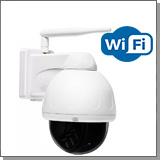 Уличная беспроводная поворотная 5Mp Wi-Fi IP камера видеонаблюдения CamHi Pro SD69W(Wh)-5.0-WiFi