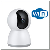 Домашняя миниатюрная 2Mp Wi-Fi IP-камера CamHi Pro H74R-2.0-WiFi с записью на SD карту